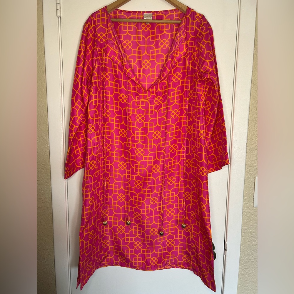 Milly Silk Beach Cover Up size M